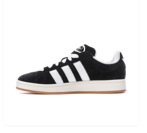 Adidas Campus 00s Black White Off White Gum