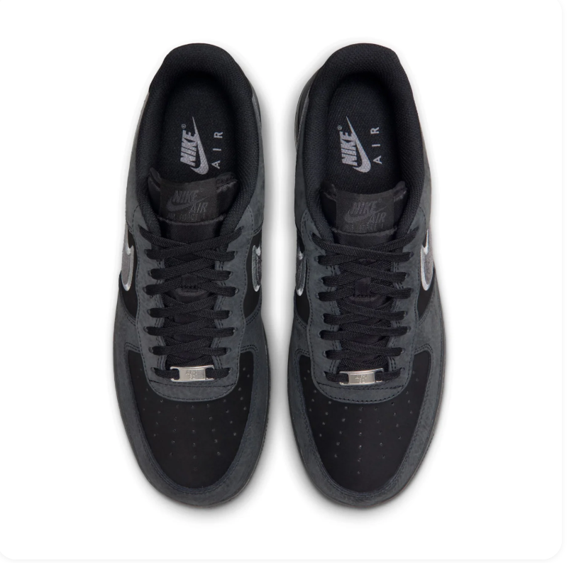 Nike Air Force 1 Low Black Anthracite Wolf Grey