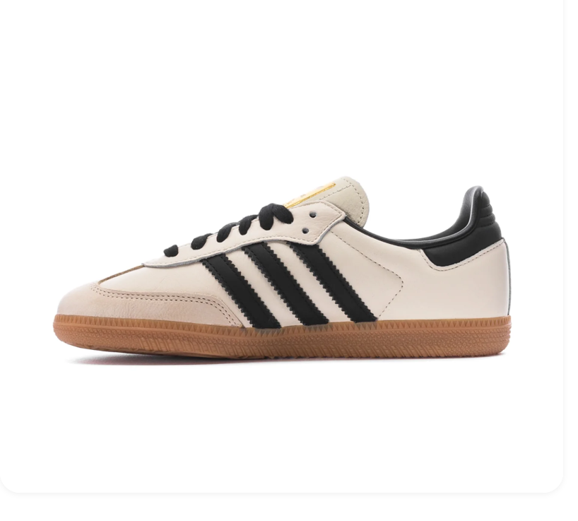 Adidas Samba OG Wonder White Core Black Gum