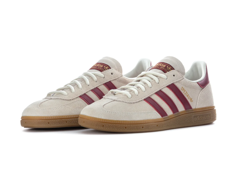 Adidas Handball Spezial Cream White Collegiate Burgundy Gum