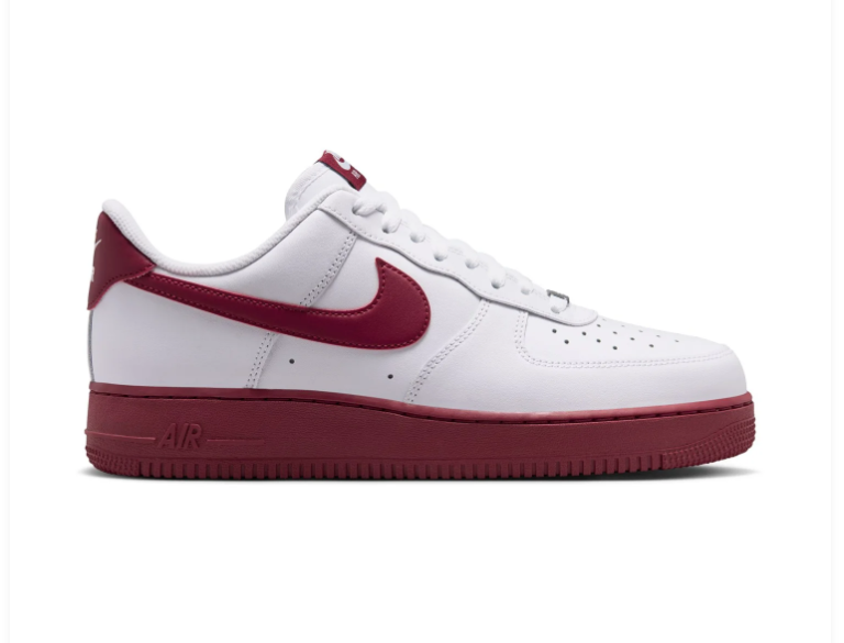 Nike Air Force 1 Low White Team Red