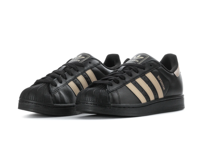 Adidas Superstar Core Black Wonder Beige