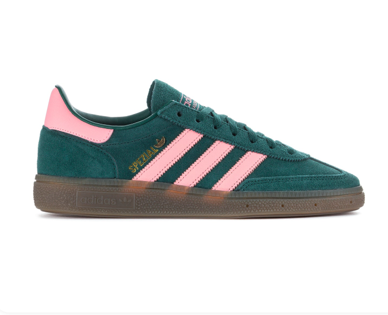 Adidas Handball Spezial Collegiate Green Pink Glow Gum