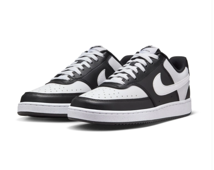 Nike Court Vision Low Black White Panda Split
