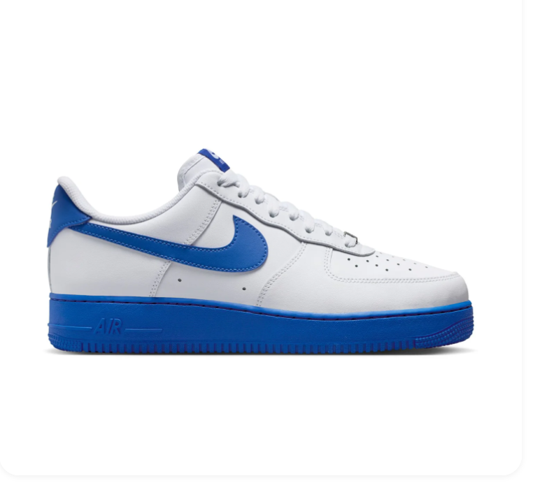 Nike Air Force 1 Low White Game Royal