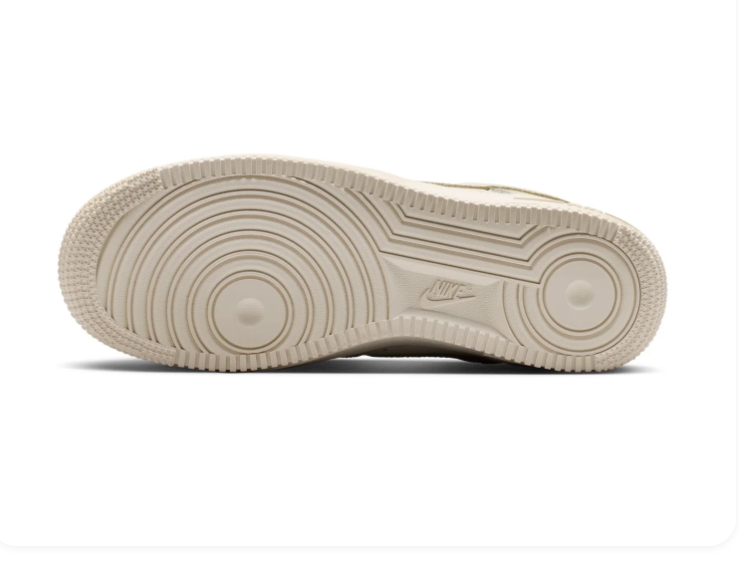 Nike Air Force 1 Low Coconut Milk Sail Satin Laces