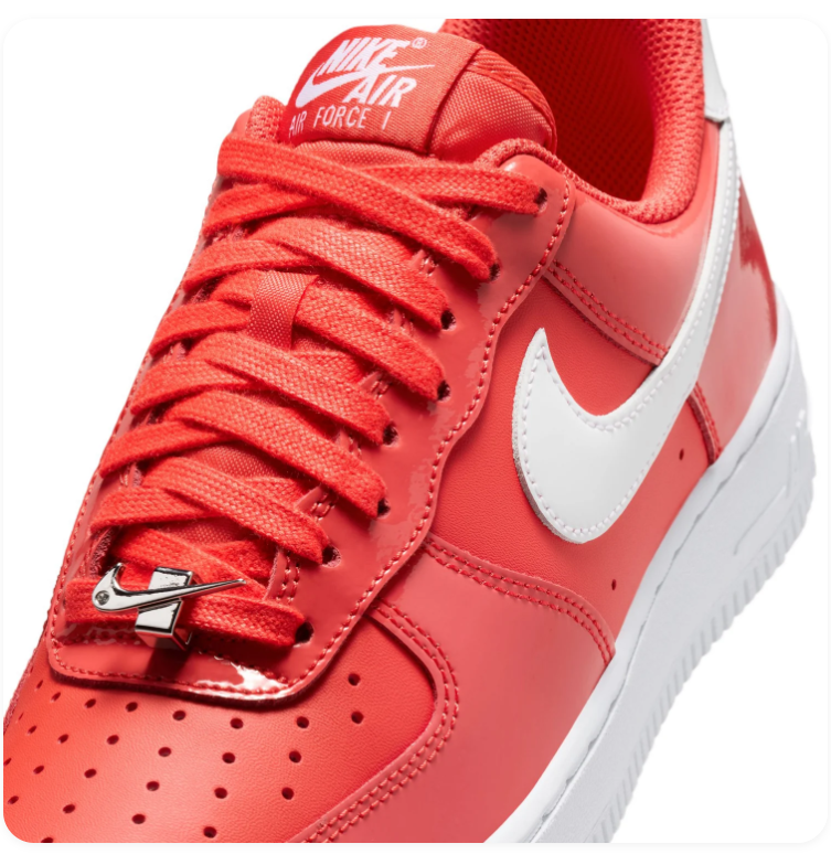 Nike Air Force 1 Low '07 LV8 Habanero Red White