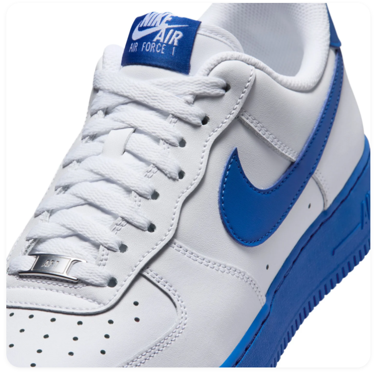 Nike Air Force 1 Low White Game Royal