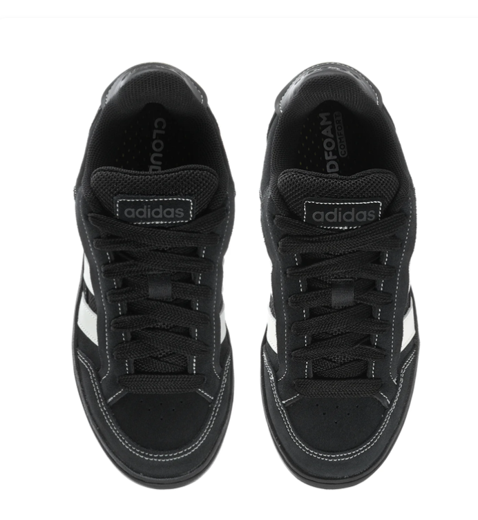 Adidas Grand Court Alpha Triple Black White Stripes