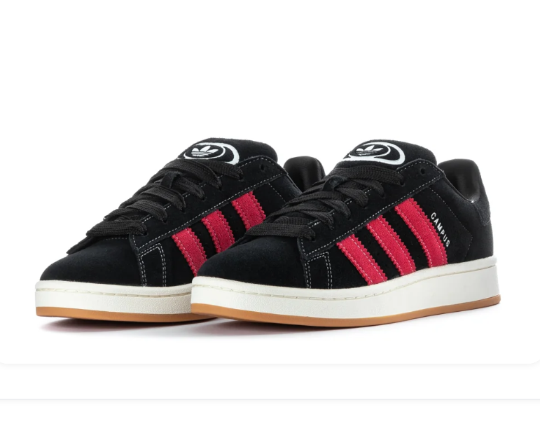 Adidas Campus 00s Black Better Scarlet Gum