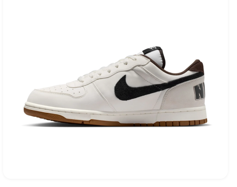 Nike Dunk Low Summit White Black Cacao Wow Gum