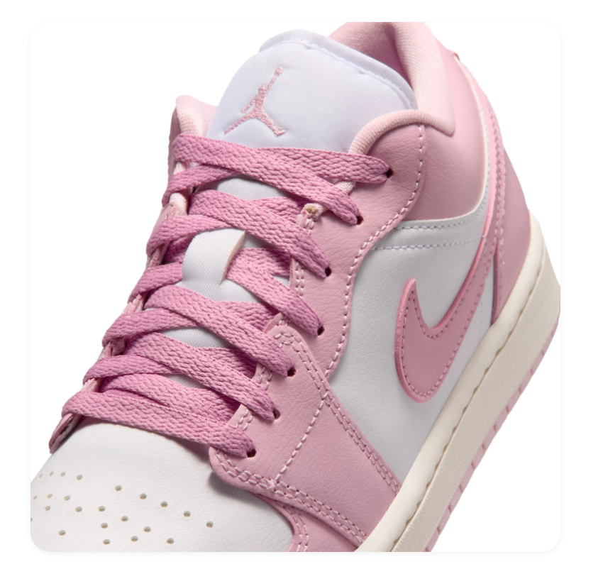 Air Jordan 1 Low Pink Foam