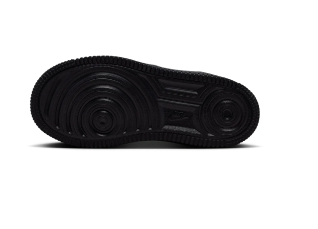 Nike Force 1 Low EasyOn Black Leopard Print Swoosh