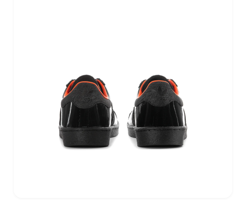 Adidas Superstar Triple Black Orange