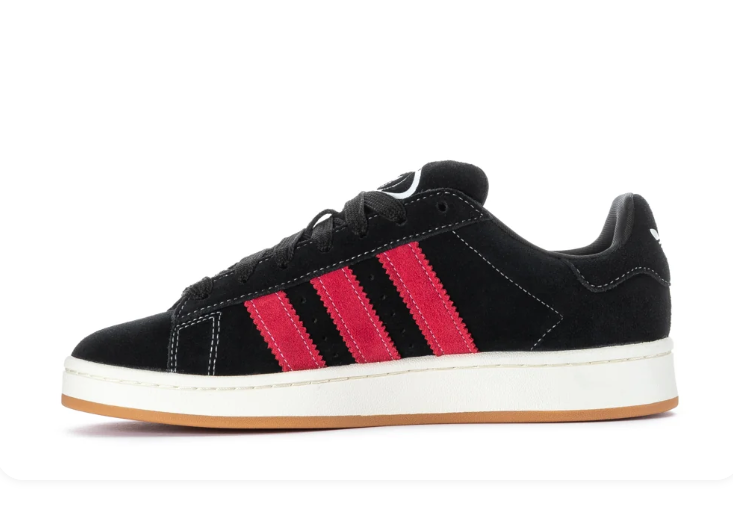 Adidas Campus 00s Core Black Better Scarlet Off White