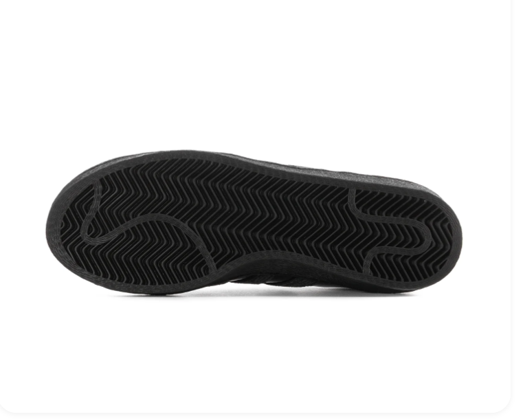 Adidas Superstar Triple Black Orange