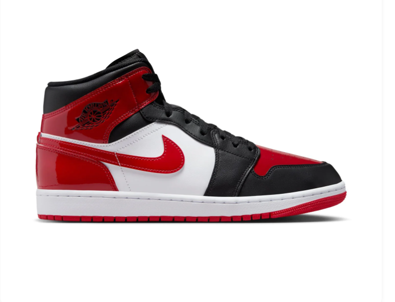 Air Jordan 1 Mid Bred Toe