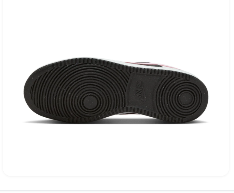 Nike Court Vision Low Black White Pink Foam