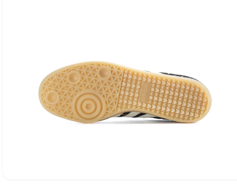 Adidas Samba OG Leopard Print Cream White Gum
