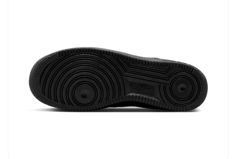 Nike Air Force 1 Low Triple Black White Swoosh