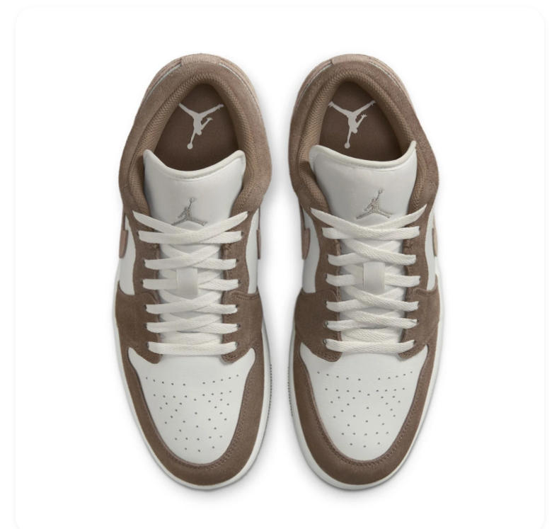 Air Jordan 1 Low SE Craft Mocha Brown