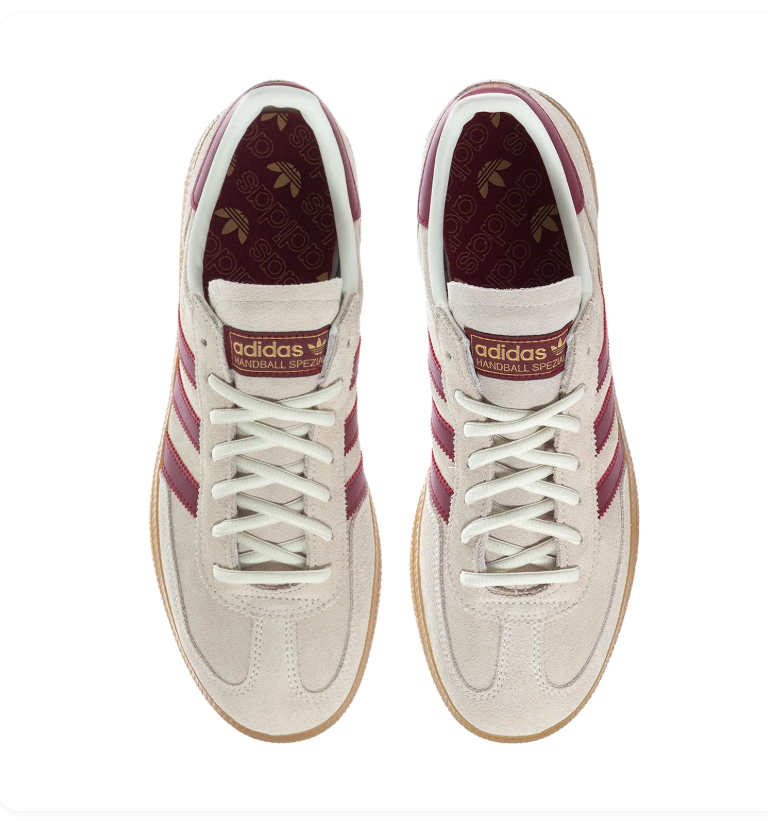 Adidas Handball Spezial Cream White Collegiate Burgundy Gum