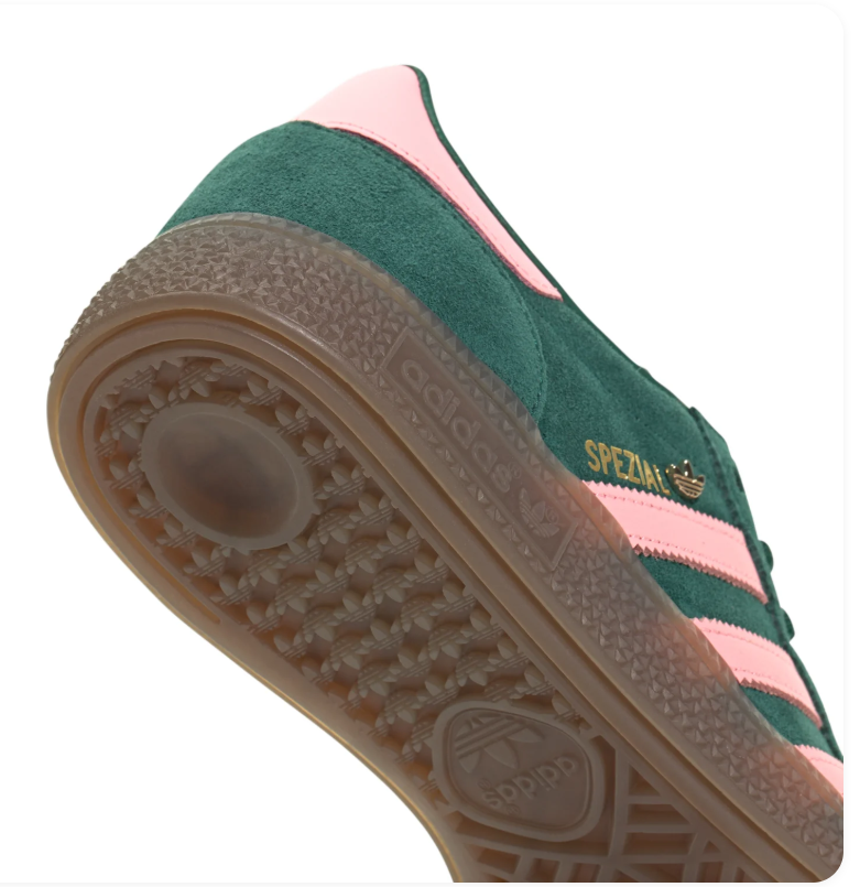 Adidas Handball Spezial Collegiate Green Pink Glow Gum