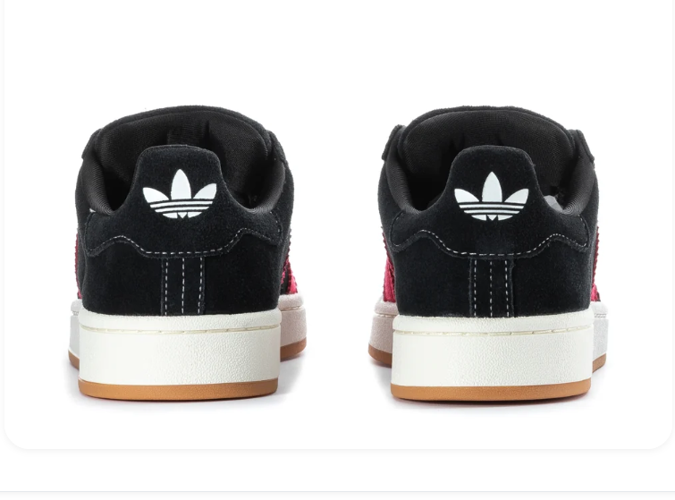 Adidas Campus 00s Core Black Better Scarlet Off White
