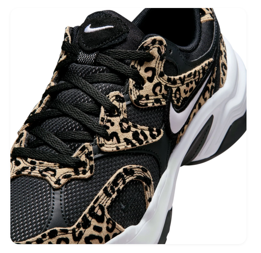 Nike Air Max Excee Leopard Print Black White