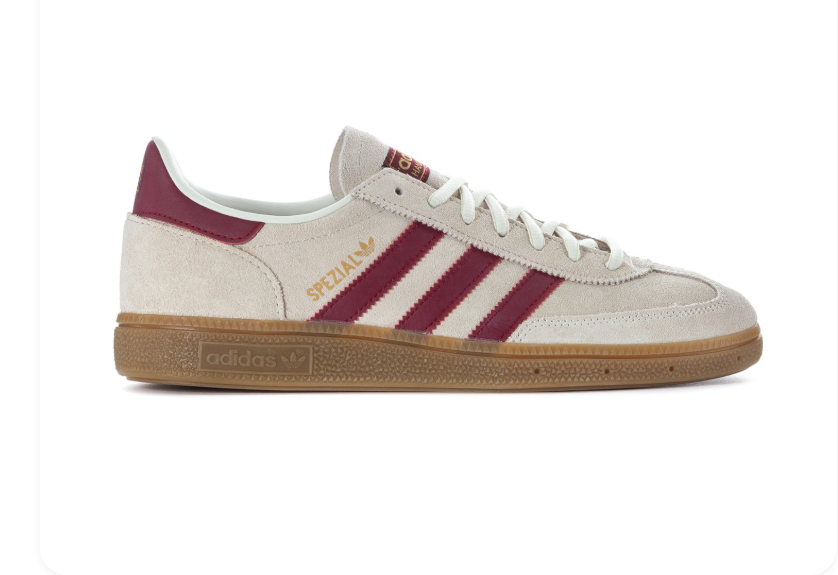 Adidas Handball Spezial Cream White Collegiate Burgundy Gum