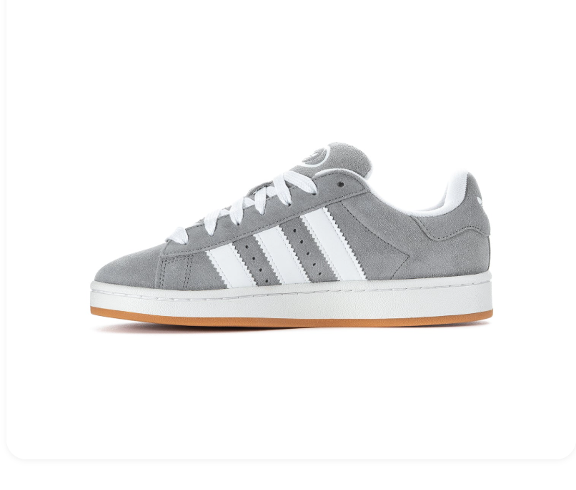 Adidas Campus 00s Grey Cloud White Gum