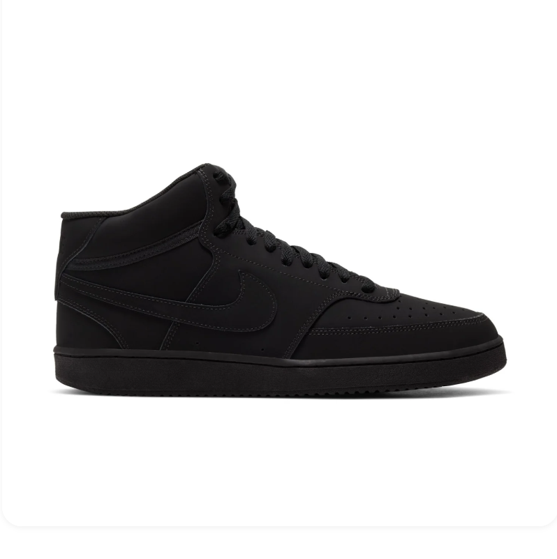 Nike Court Vision Mid Triple Black