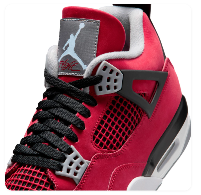 Air Jordan 4 Retro Toro Bravo Fire Red