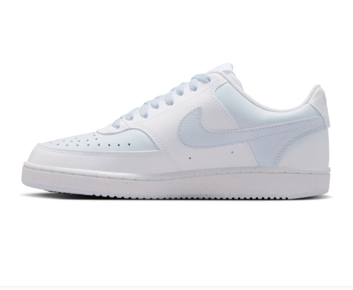 Nike Court Vision Low Triple White Barely Blue