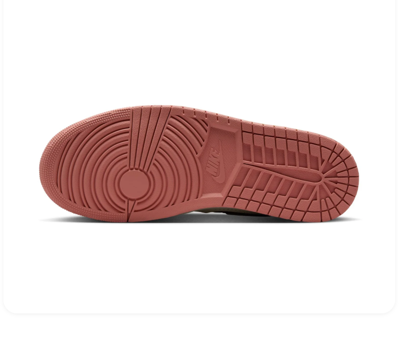 Air Jordan 1 Low Tropical Teal Desert Sand Pink Guava