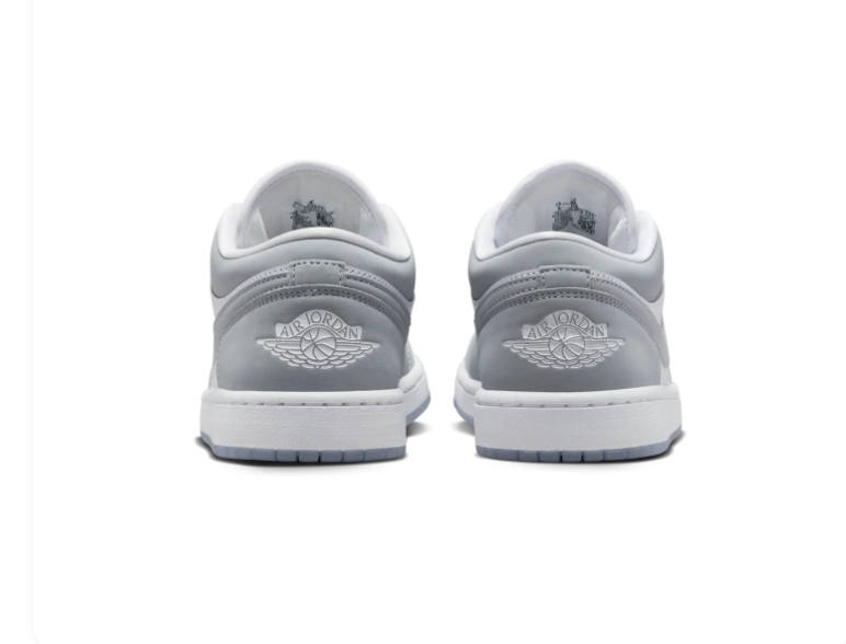 Air Jordan 1 Low Wolf Grey White