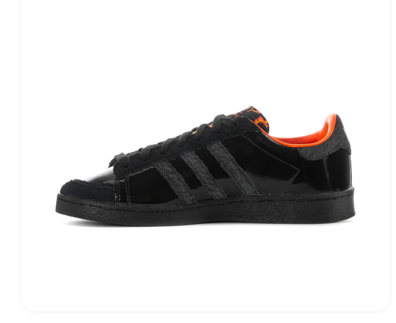 Adidas Superstar Triple Black Orange