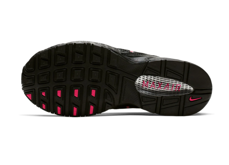 Nike Air Max Torch 4 Black Hyper Pink Metallic Silver