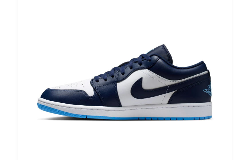 Air Jordan 1 Low Midnight Navy University Blue