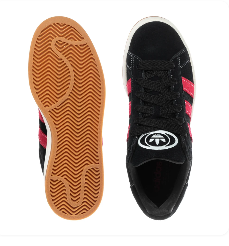 Adidas Campus 00s Black Better Scarlet Gum