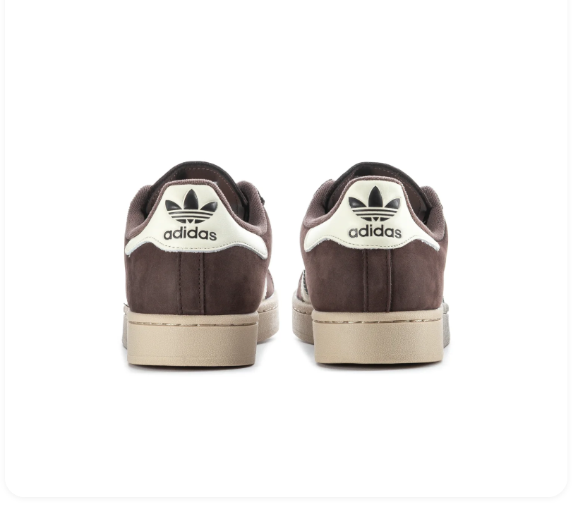 Adidas Superstar Dark Brown Cream White