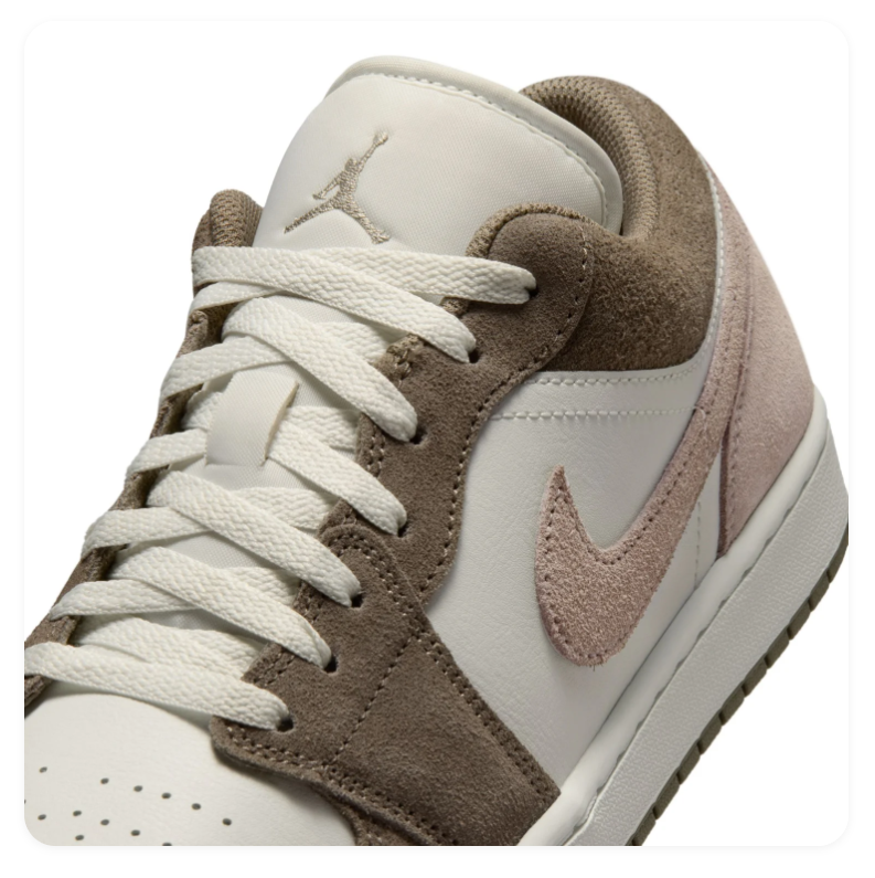 Air Jordan 1 Low SE Craft Mocha Brown