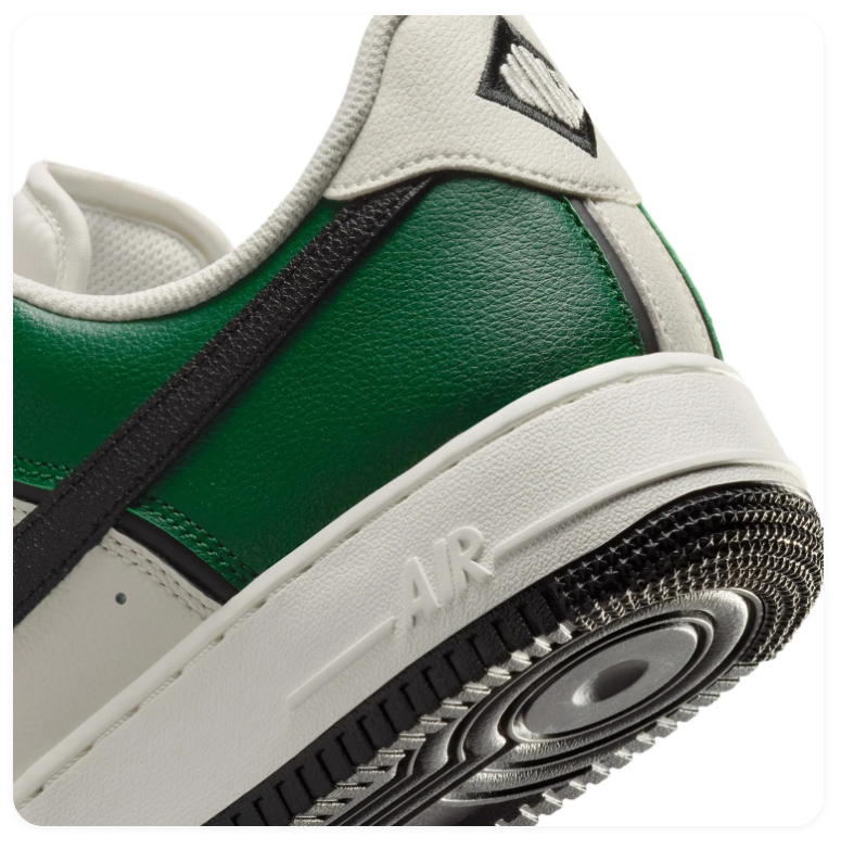 Nike Air Force 1 Low Pine Green Sail Black