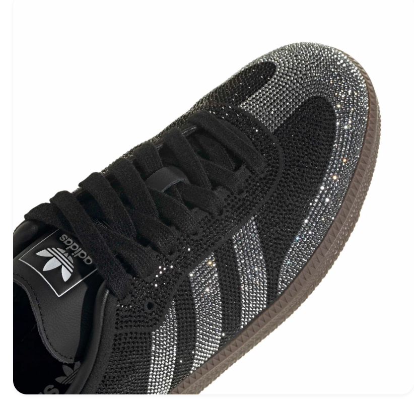 Adidas Samba OG x Swarovski Core Black Crystal