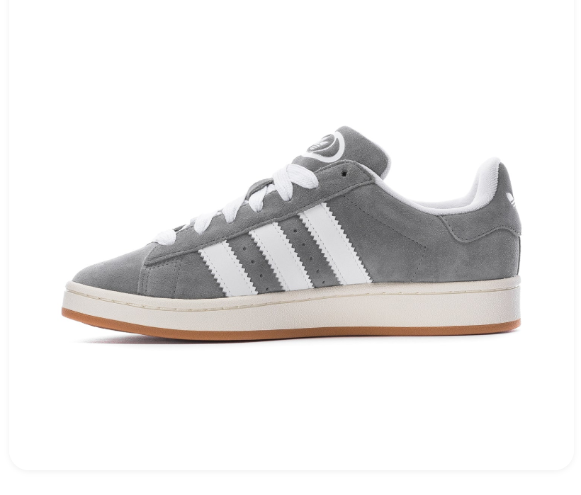 Adidas Campus 00s Grey Cloud White Gum