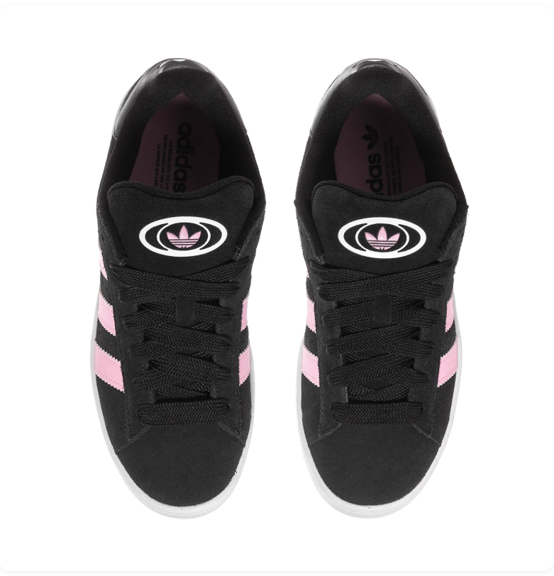 Adidas Campus 00s Core Black Clear Pink Off White