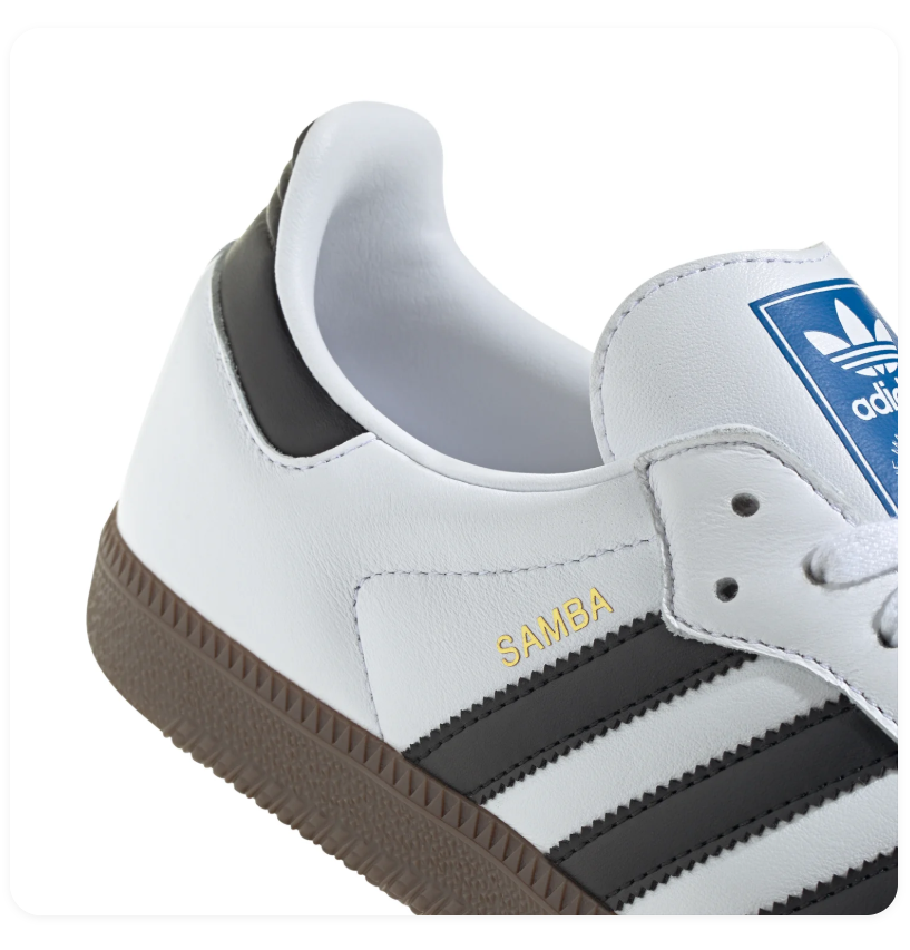 Adidas Samba OG Cloud White Core Black Gum