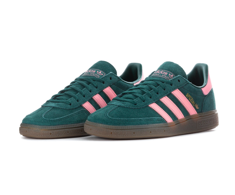 Adidas Handball Spezial Collegiate Green Pink Glow Gum