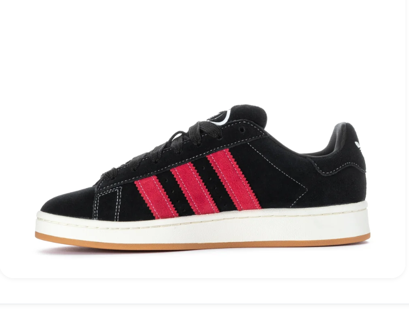 Adidas Campus 00s Black Better Scarlet Gum