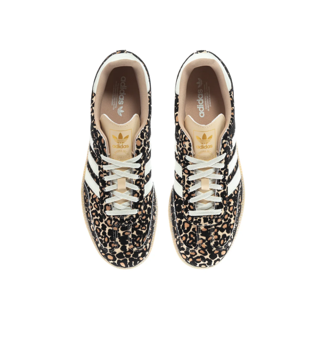 Adidas Samba OG Leopard Print Cream White Gum